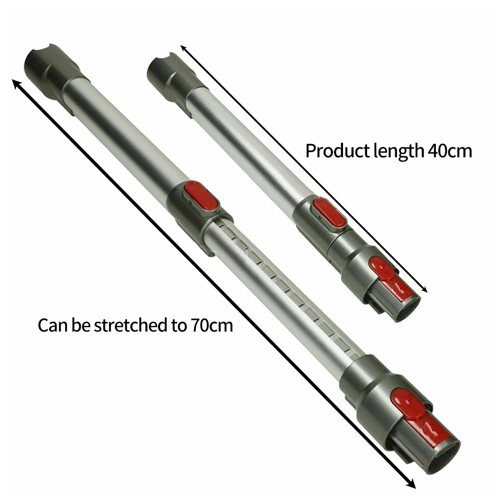 Per Aspirapolvere Dyson V7/8/10/11 Raccordi Per Tubi Di Prolunga Di Tubo Dritto Telescopico In Acciaio Inossidabile