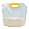 Grains Storage Packaging Bag Rice Dispenser Insect Proof Food Storage Sealed Bag Bean Container Kitchen Organizer with Nozzle 6