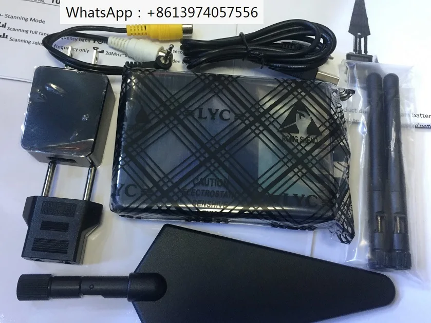 

WCS-260 Audio Video Frequency Finder 09-6G Audio Detector Wireless Image Transmission Full Frequency Receiving Display