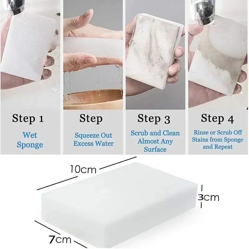 Melamine Sponge 10 Pcs Household Eraser Cleaning Tools melamine sponge