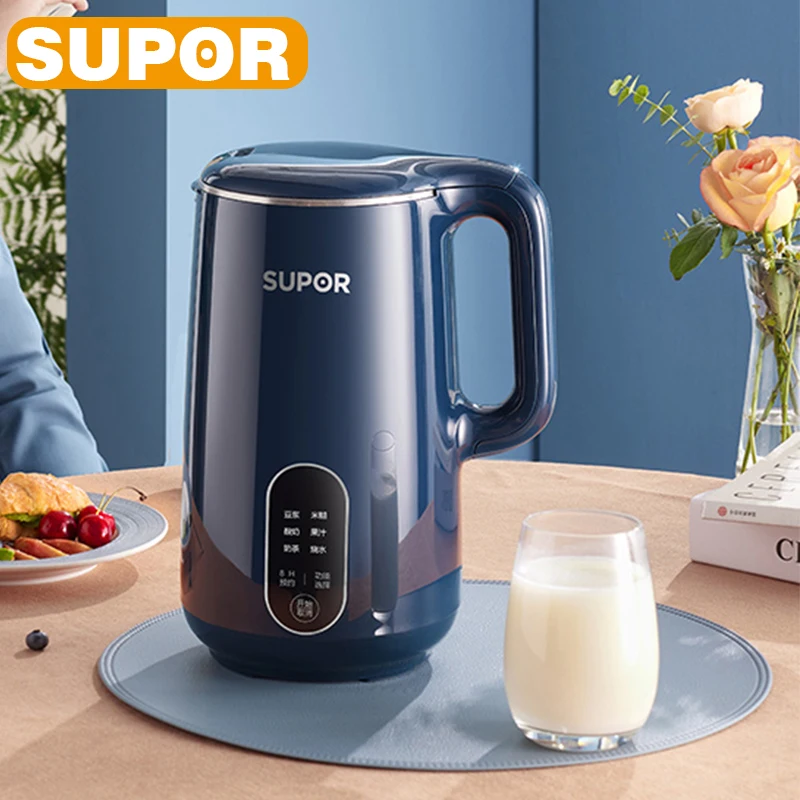 

SUPOR Food Blender Smart Food Mixer 1L Home Fully Automatic Filter-Free Appointment Soy Milk Maker Multifunctional Wall Breaker