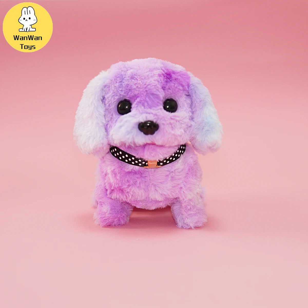 Electric Puppy Stuffed Animal Electronic Interactive Toy Walking and Barking Pet Wagging Tail Plush Dog Walking Saint Bernard,plush toys