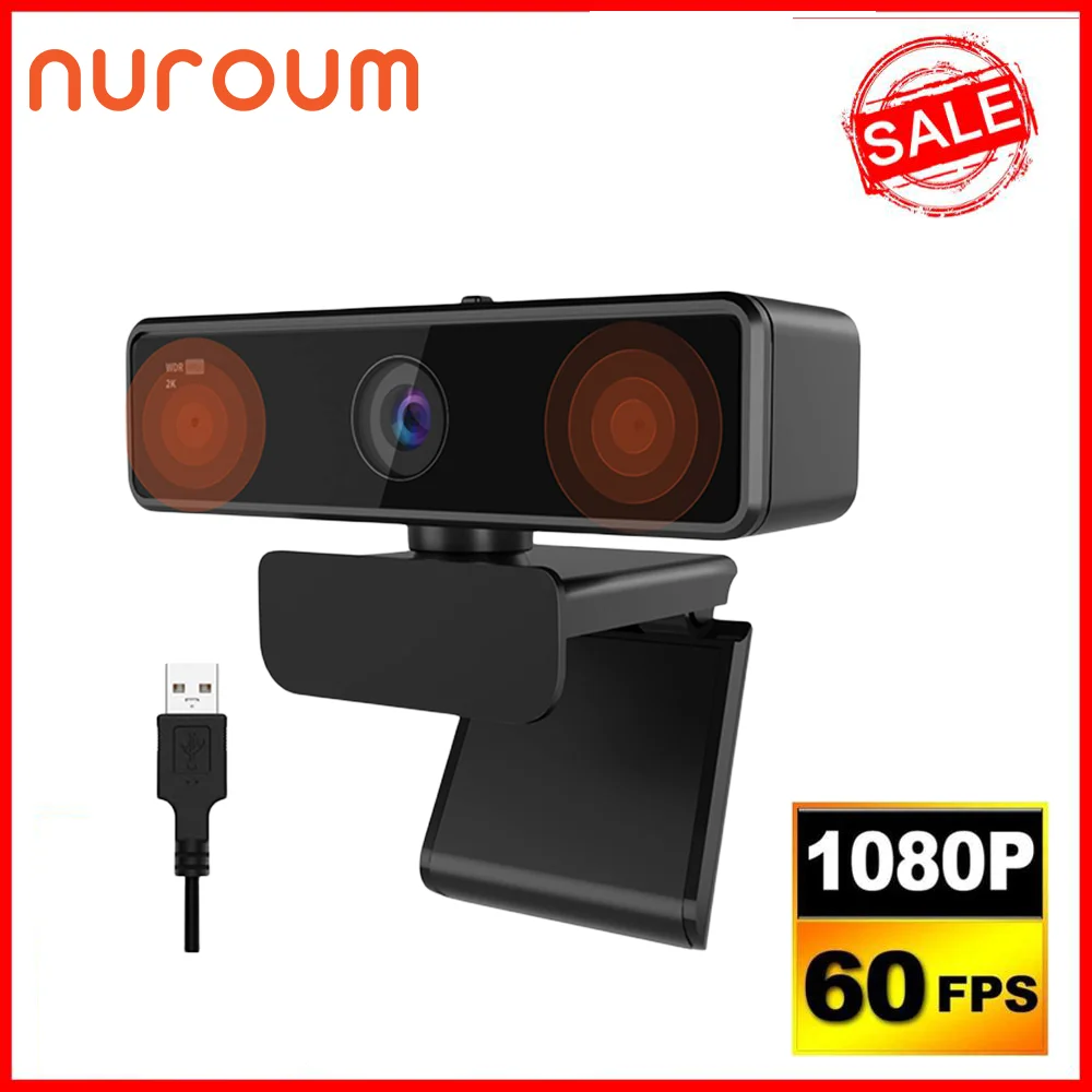 Nueva Cámara Web Webcam 1080p 60fps con micrófono para PC