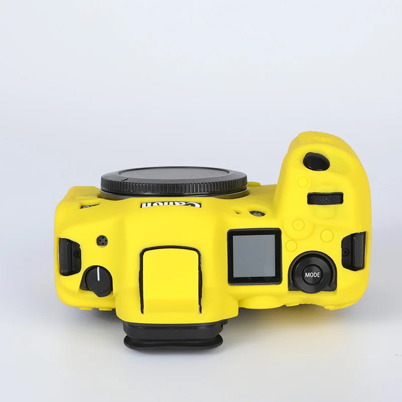 Silicone dslr câmera caso do corpo capa