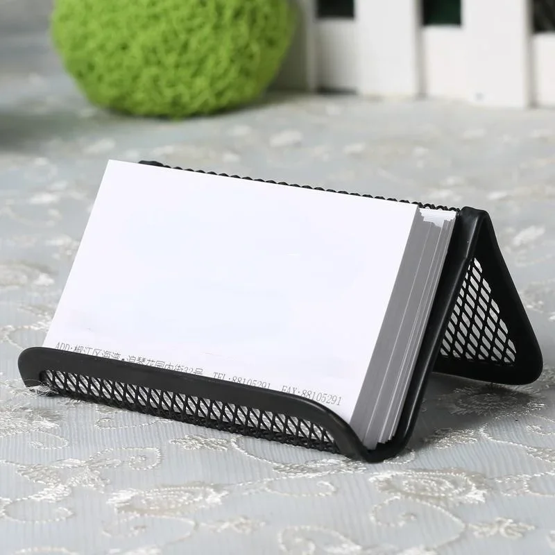 Credit Card Holder Card Holder Card Display Stand Desk Card Holder Photo Card Holder Postcard Holder Desk Organizer Acrylic Sign Holder 1pc Metal Mesh Portable Business Name Card Holder Display Stand Rack Desktop Table Organizer Home Desk Storage Stand