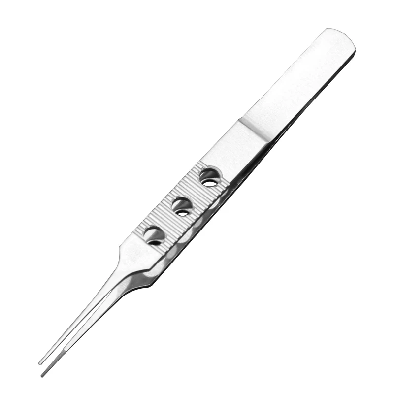 

Microophthalmic Instruments Iris Tweezers Stainless Steel Titanium Alloy Microtweezers Horizontal Tweezers Hair Transplant Tooll