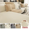 New Winter Thicken Teddy Fleece Sectional Couch Cover,Elastic Sofa Seat Cushion Cover, Non-Slip Customizable Cushion Cover 1pc 1