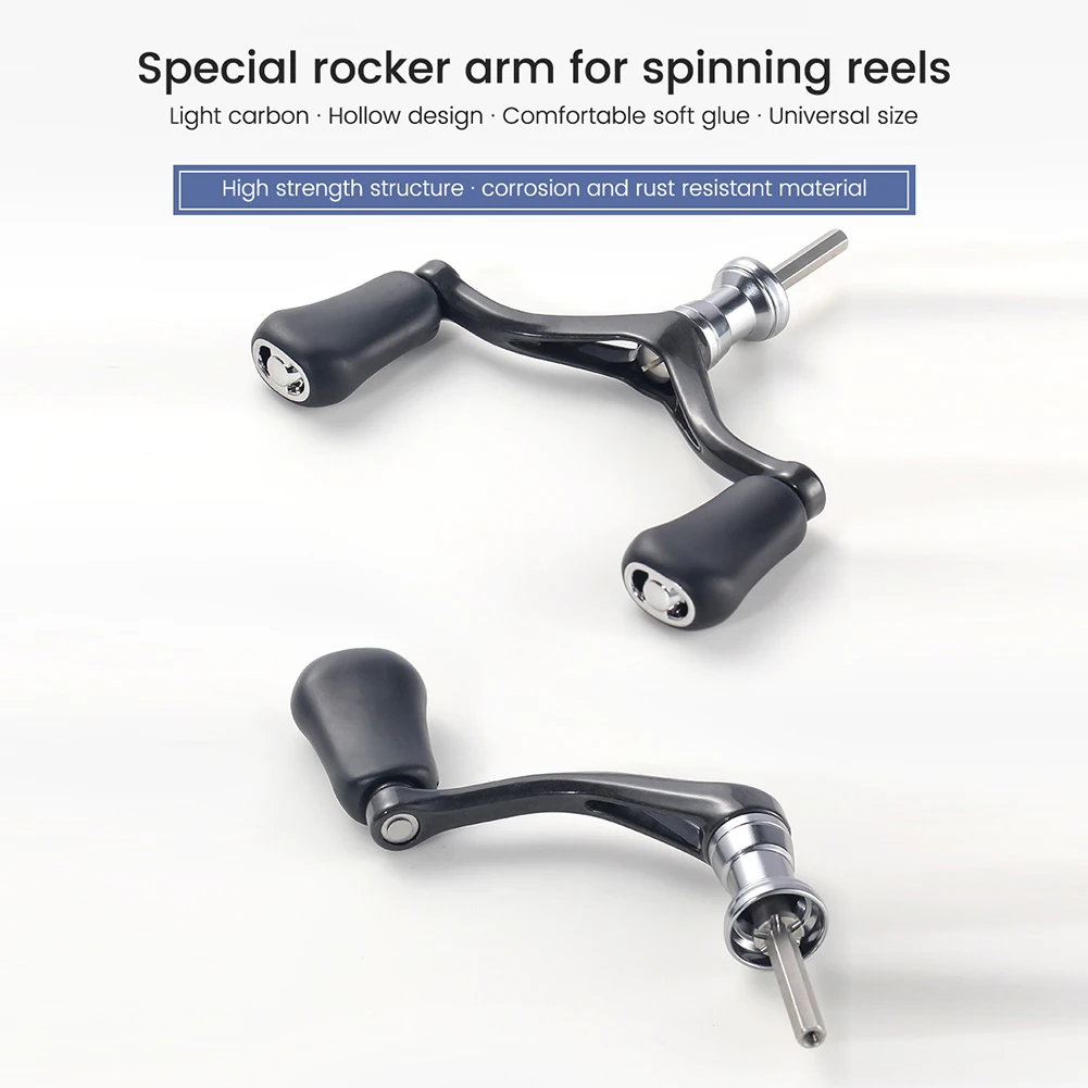 

Spinning Reel Rocker Arm Handle Compatible For 1000-4000 Model Fishing Reel Replacement Handle Single Double Handle