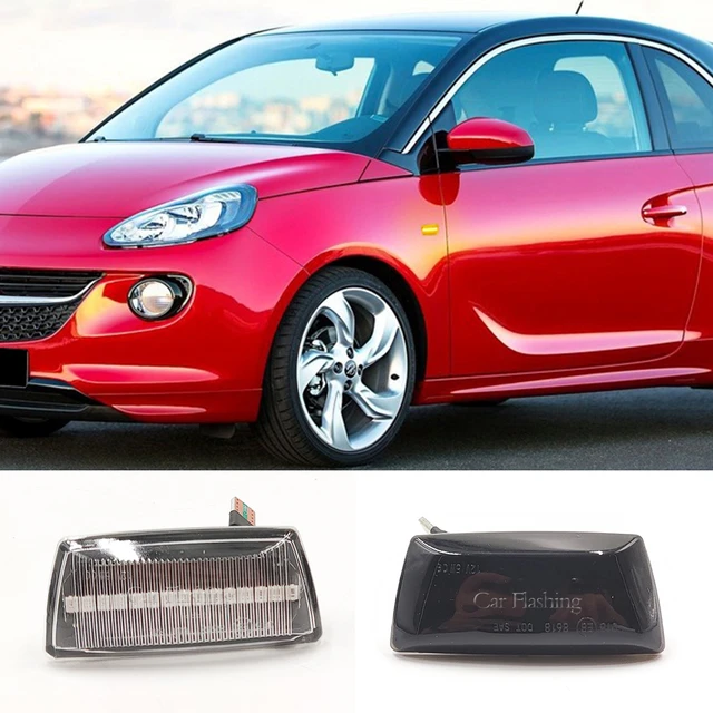 For Opel Astra H Mk5 Insignia Zafira Corsa D Mk4 Meriva Adam For Chevrolet  Cruze Led Dynamic Turn Signal Light Side Fender Marke - Signal Lamp -  AliExpress