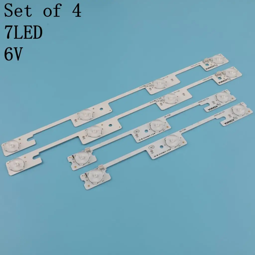 60pcs original for Konka KDL32MT626U  35019055 35019056 light bar 32 inch backlight lamp LED strip 6v