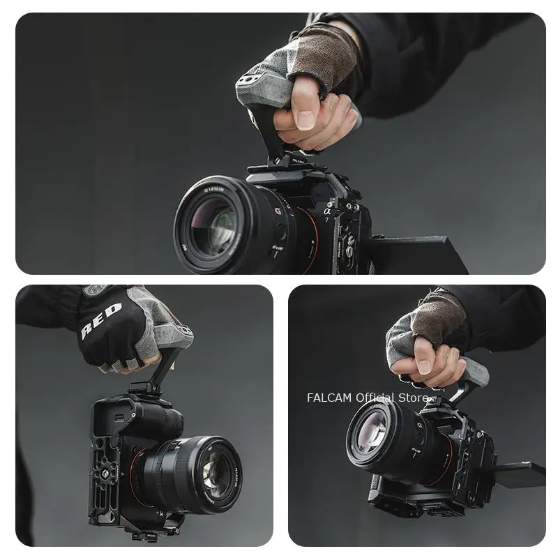 Impugnatura Portatile Ufficiale Falcam F22, Gabbia per Fotocamera Universale Multifunzionale, Accessori Fotografici - Image 6