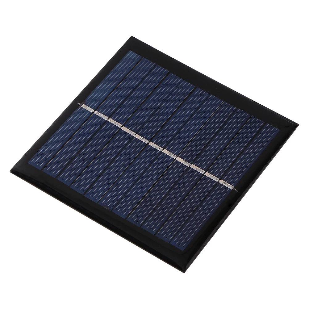 5.5V 1W Mini Solar Panel with USB Connection for DIY Projects and Chargers