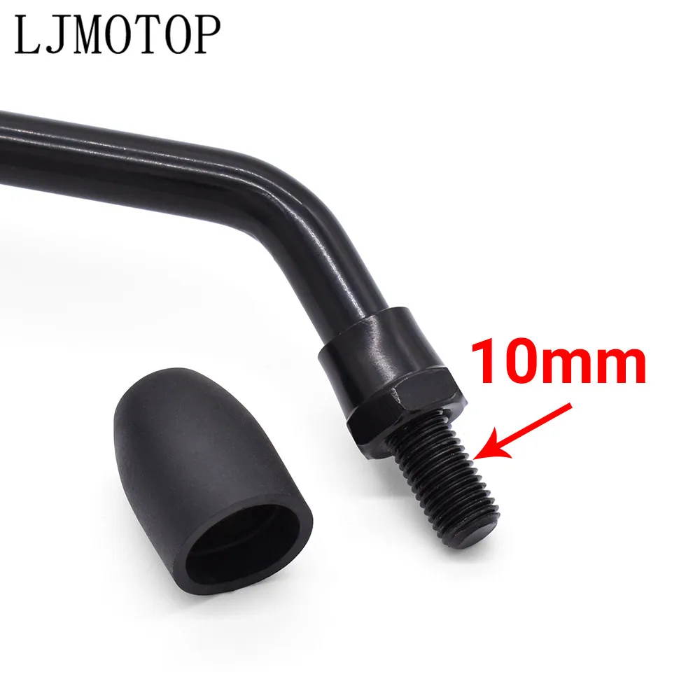 Universial 10mm Motorcycle Mirrors Racing Sport Bike Rear View Mirror For Suzuki TL1000 DL650 GSR 600 750 GSX S750 R600 R750 motorcycle handle bar mirror