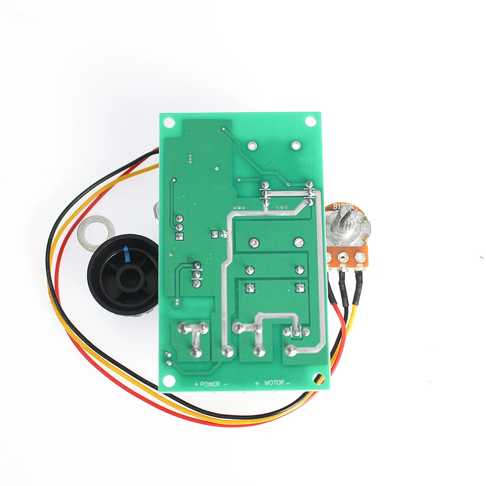 DC10-60V DC motor speed regulator 12V 24V 36V 48V High power drive module PWM Motor speed controller 20A current regulator dc motor speed controller motor speed controller electric motor speed controller