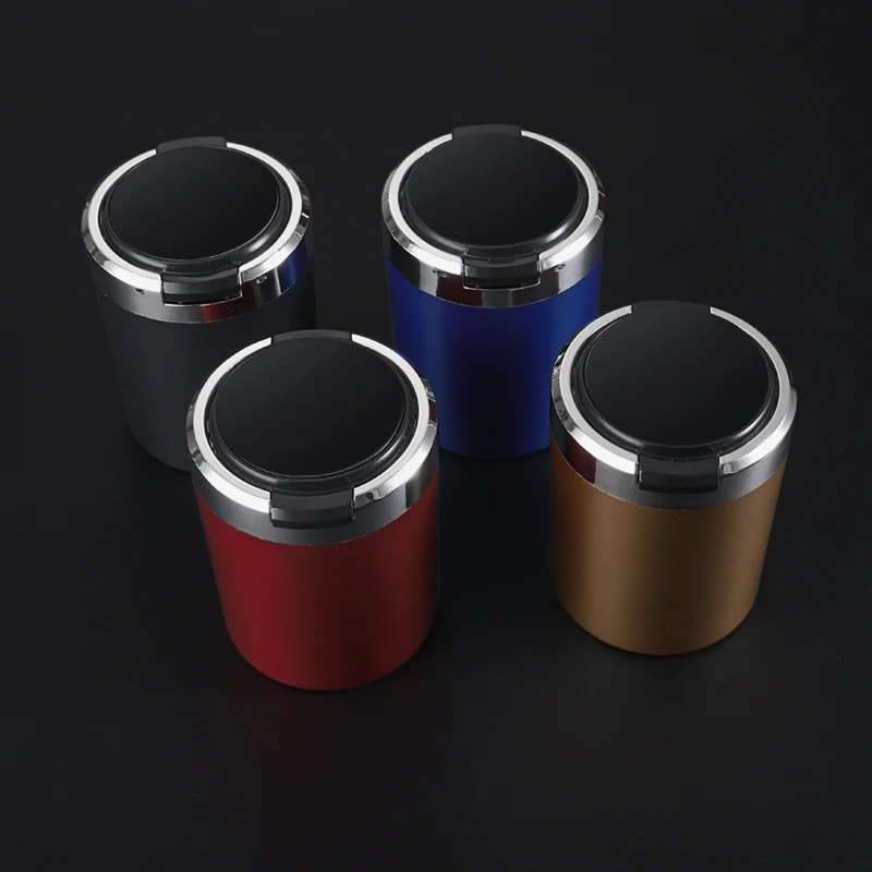 Cenicero portátil para coche, taza con tapa y logotipo para DS DS3, DS4, DS5, DS6, DS7, accesorios para coche, novedad