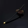 Anime Weapon Kurosaki Ichigo Ban Kai Zangetsu 26cm Metal Anime Weapon Model Katana Samurai Swords Ornament Crafts Gifts Toys Boy 3