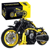 500+pcs City Super Racing Motorcycle Technical DIY Building Blocks Motorbike Model Set Creative Toys Gifts for Boys Adult Kids 1