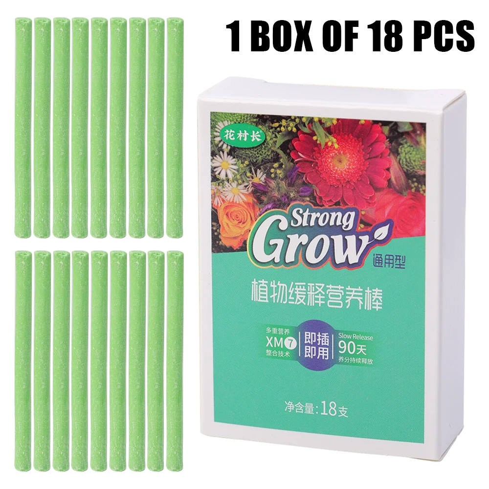 Plant Fertilizer Sticks 18Pcs Plants Nutrition Stick Universal for Indoor Potted Flower