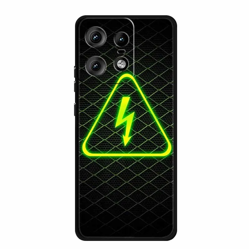 Charming Cat Design Soft TPU Silicone Phone Case - Painted Back Cover for Motorola Moto Edge 50 Pro 5G 2024