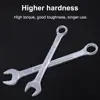 Combination Ratchet Wrench Set Chrome Vanadium Steel Spanner with Bag Multitool Hand Tools Wrench Set Car Repair Tools 6