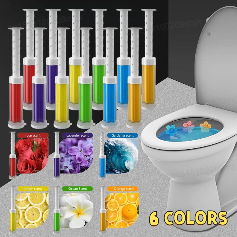 Toilet Cleaner Gel Stick Tablet Products Liquid Fragrance Cleaning Deodorization Odor Lasting Solid Aromatherapy Air Freshener