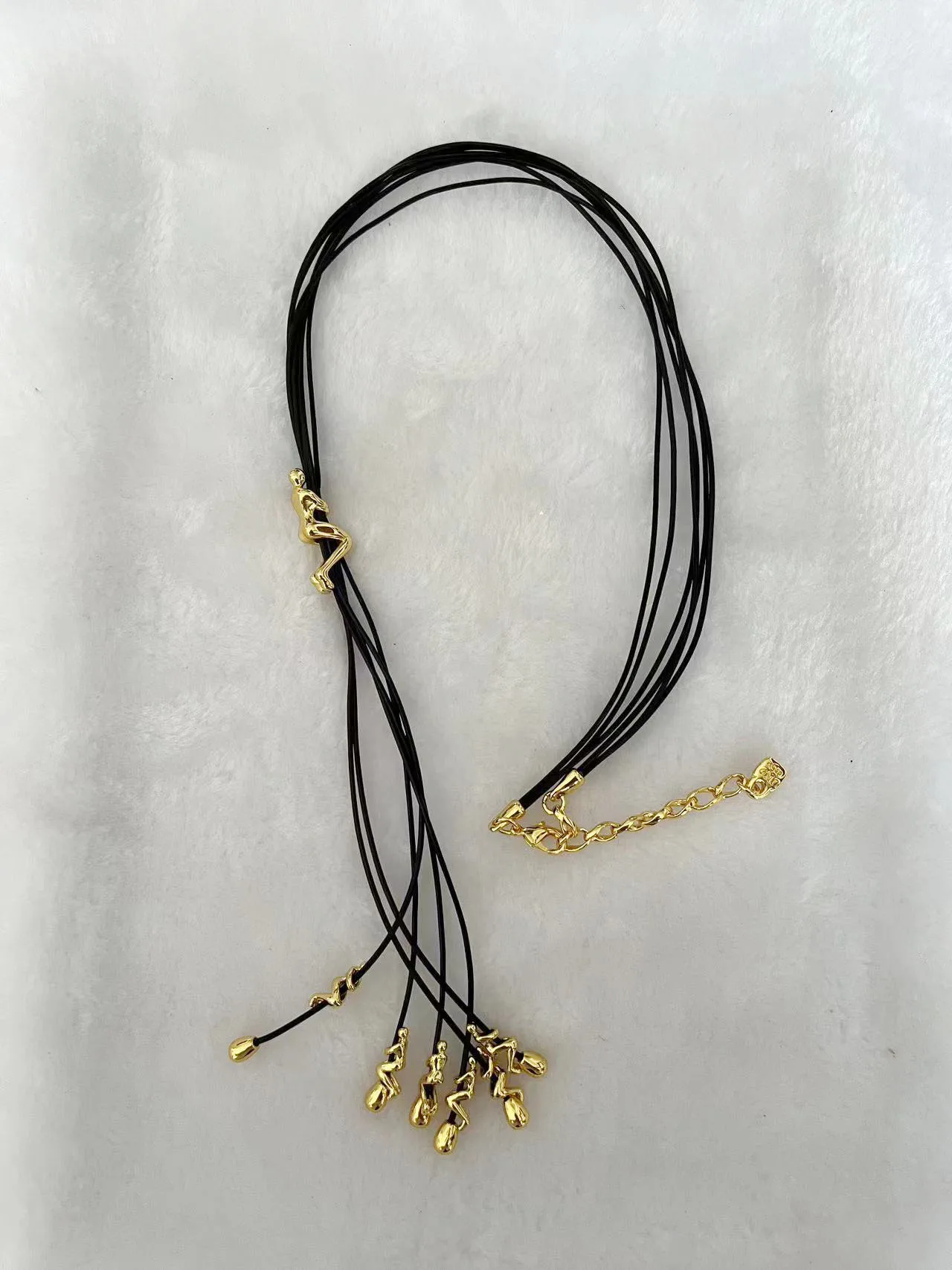 YS 2023 UNOde50 New Spanish Bestselling Creative Leather Rope Fashion Necklace Women's Romantic Jewelry Gift Bag