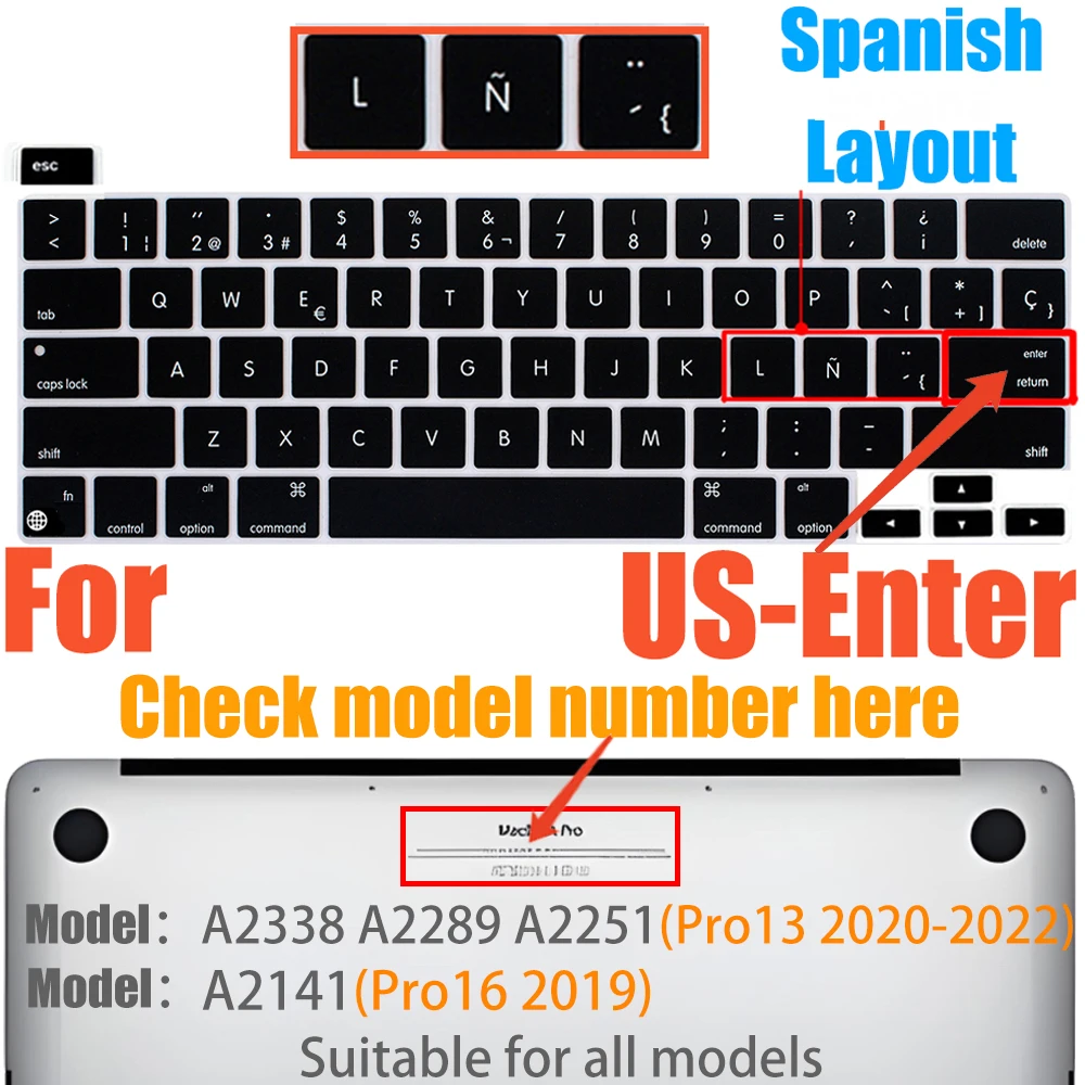 Black Keyboard Cover Skin