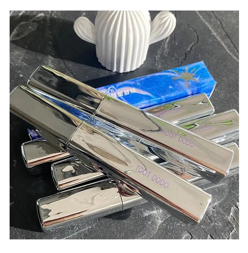 Toot dodot820 floral zentrum spiegel lip gloss ist hell und nicht ölig, feuchtigkeit spendend und farb anzeige. Die Lippen sind wässrig, tr – Detail 12