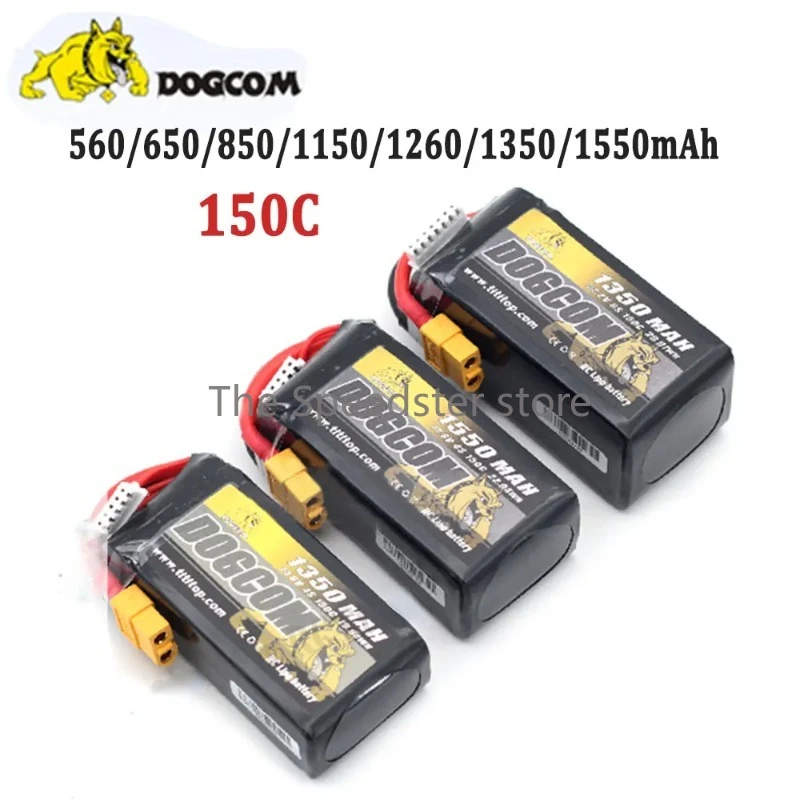 Batterie Lipo Drone 3S 11.1v 560mAh 150c