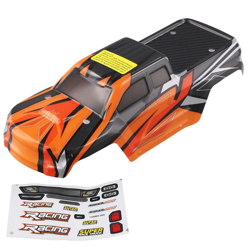 HBX 9 9A 16890 16890A SG1601 SG1602 RC Car Body Shell And Sticker B004-INV 1/16 RC Car Parts Accessories-A36G
