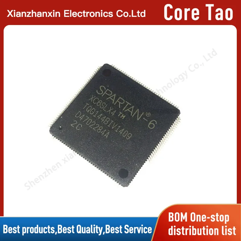 

1pcs/lot XC6SLX4-TQG144 XC6SLX4-TQ144 XC6SLX4 LQFP144 XC6SLX4 Programmable gate array (fpga) IC