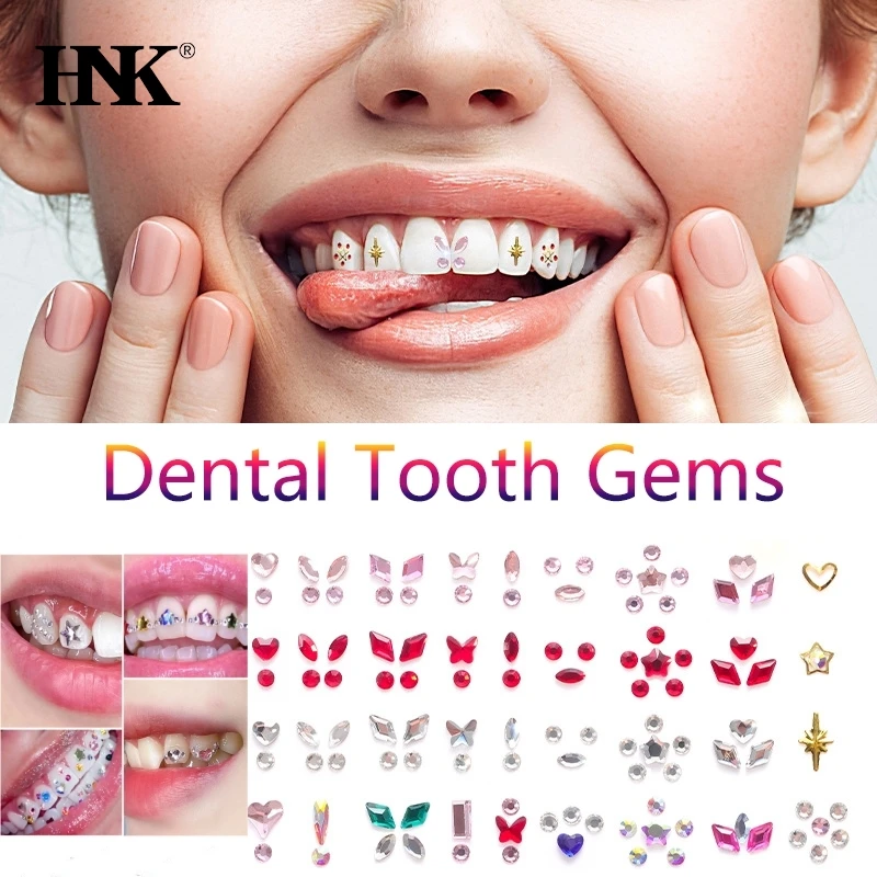 

1Set Dental Crystal Fashion Teeth Gems Beauty Diamond Tooth Jewelry Ornaments with Box Tooth Gems Teeth Jewelry Gem Decoration