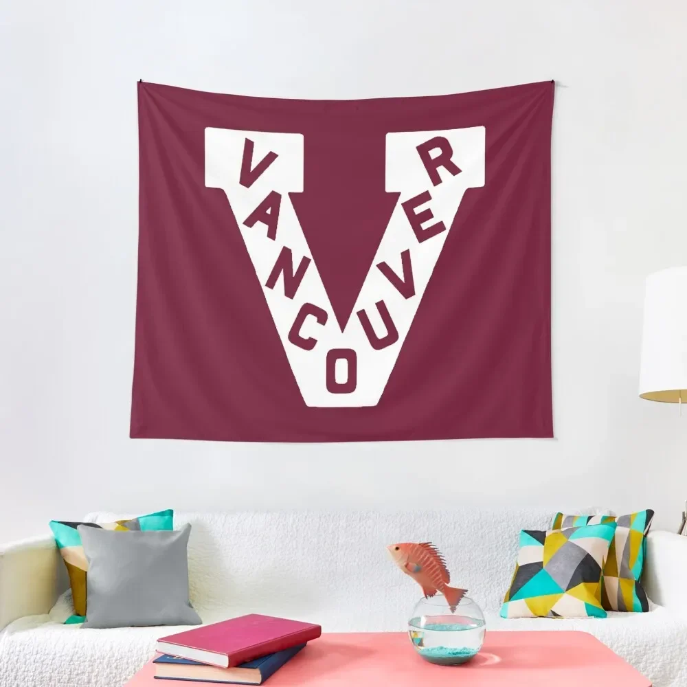 

Vintage Vancouver Hockey - Retro Millionaires Tapestry Carpet On The Wall Decoration Wall Kawaii Room Decor Tapestry