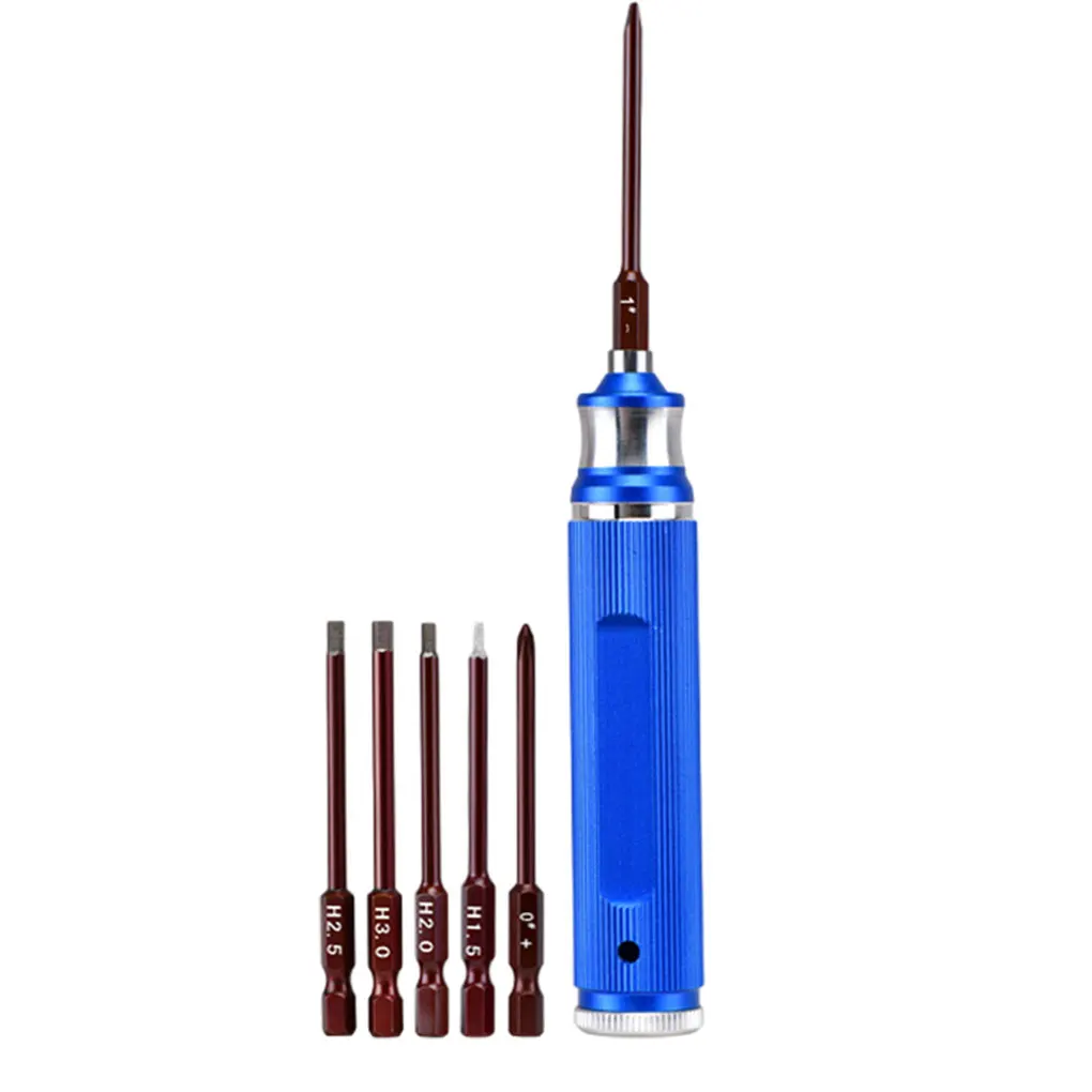 

Metal 6 In 1 Screwdrivers RC Easy-to Screwdrivers For RC Models Made With Precision Wide Application