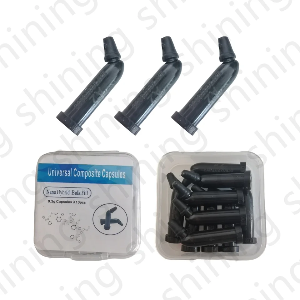 Happyxidental Composite Capsules - A1, A2, A3 Shades - Light Cure Unidose For 3M TPH3 & Kerr (0.3g)