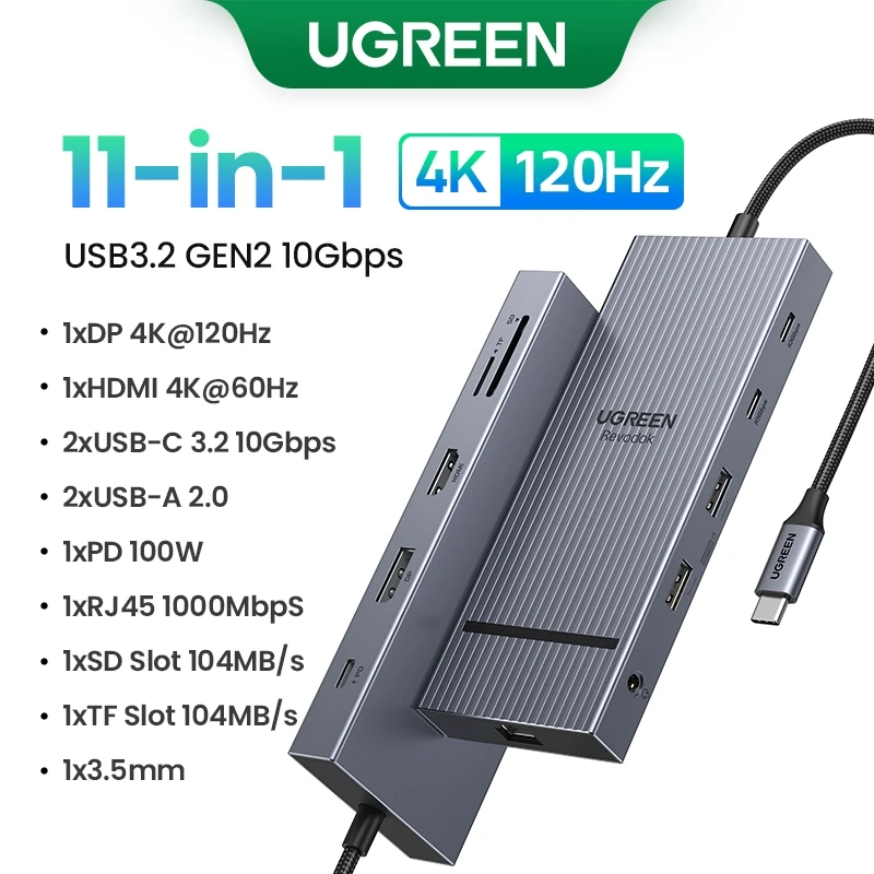 11-in-1 1HDMI 1DP