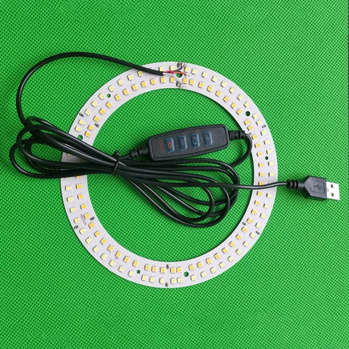스위치 포함 LED 조광기, 1.5m USB 케이블, 조도 조절 원격 제어, 2 핀 3 핀 연장 와이어, 단일 2 3 색 CCT LED 조명용 DC 5V 4