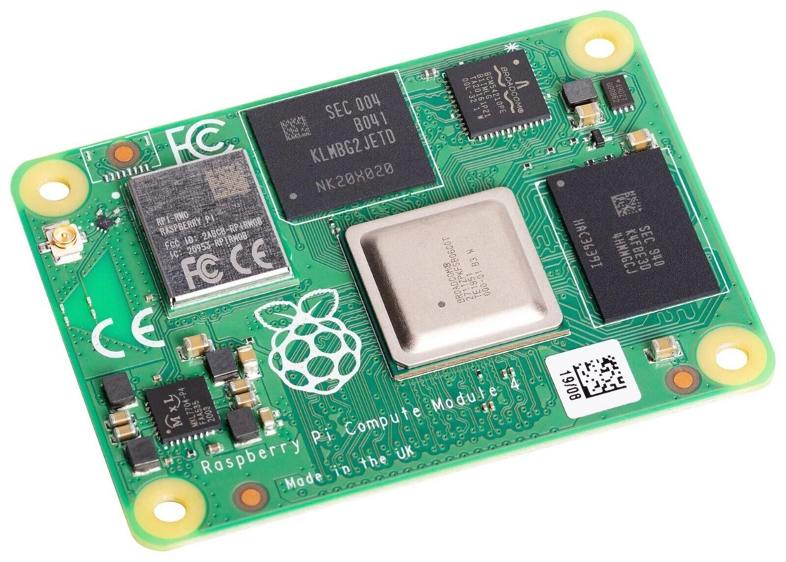 Modulo Di Calcolo Raspberry Pi 4 Cm4 8Gb Ram 32Gb Emmc Wifi Cm4108032