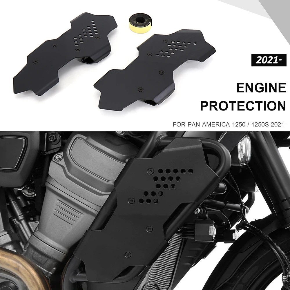 

Brand New CNC Aluminum For Pan America 1250 Special 1250S Engine Protection Original Motorcycle Parts PA1250 PA1250S 2021 2022