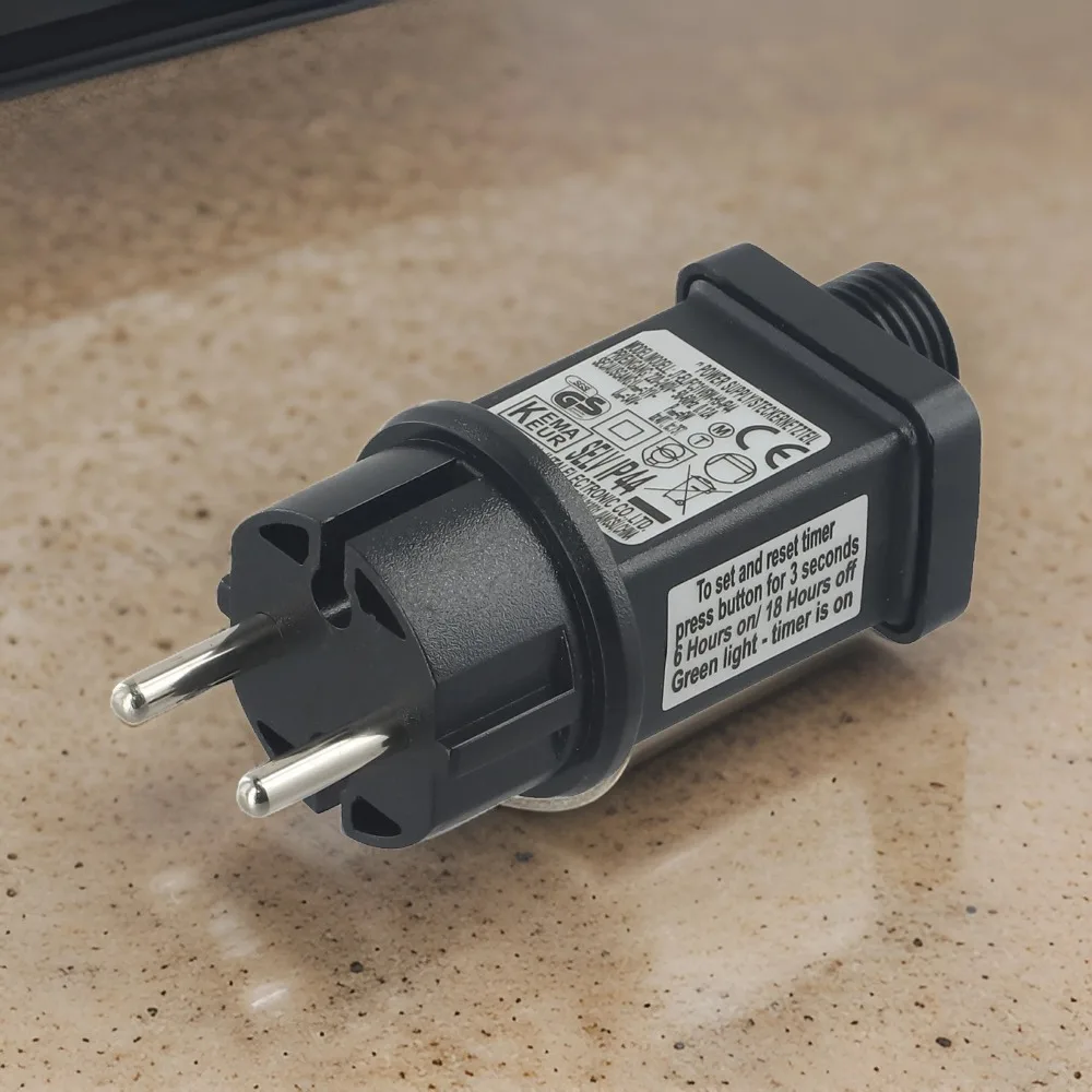 31V 6W Power Supply Adapter IP44 LED Transformer Replacement For Christmas-Tree Lighting Fairy Light EU Plug For Low Voltage