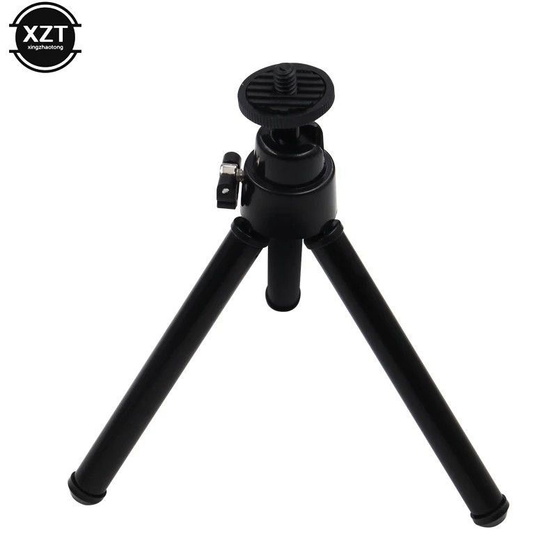 

Universal Portable Mini Flexible Tripod 2 Section Holder for Projector Camera Desktop Tripod Stand Mount for Mobile Phone