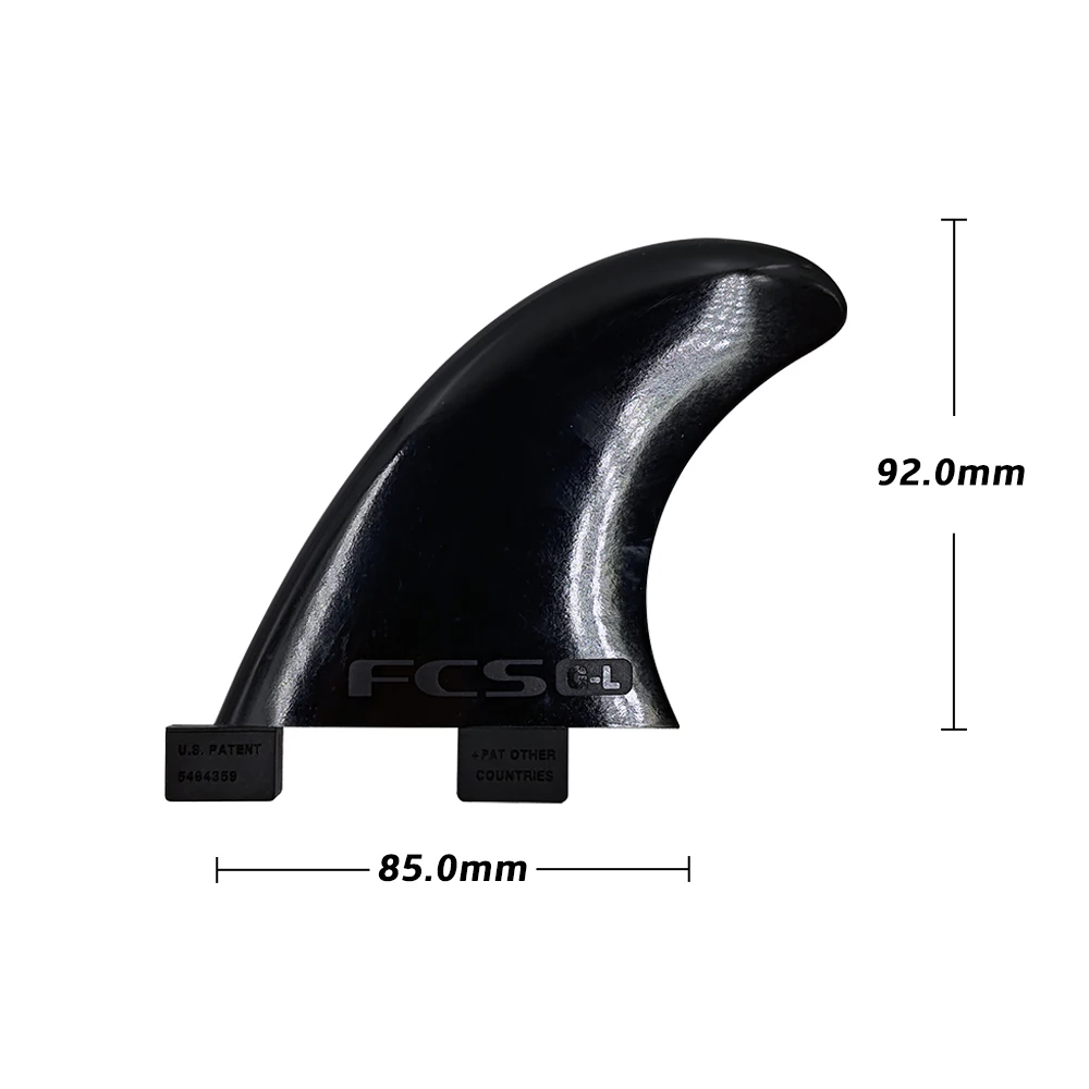 UPSURF-FCS Nylon Short Board Fin GL Quilhas Rear Surfboard Fins Stabilizer, Good Quality Fiberglass Plastic Funboard Fin