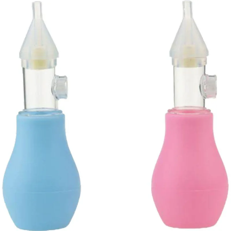 

New Born Silicone Baby Safety Nose Cleaner Vacuum Suction Children Nasal Aspirator Care Diagnostic-tool Sucker Baby Items