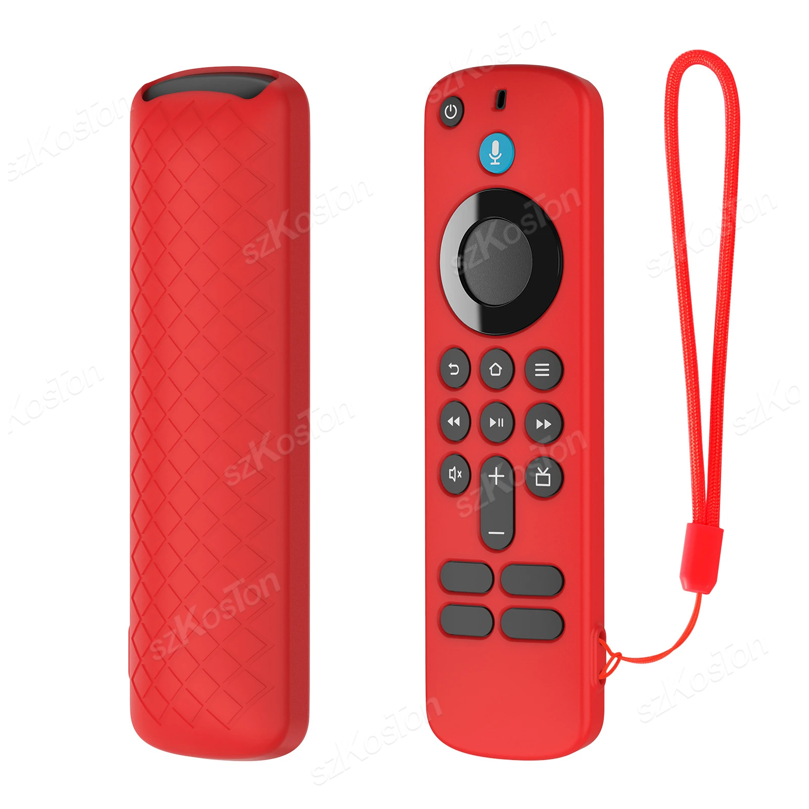 Premium Silicone Protective Cover for Fire TV Stick Remote - Anti-Drop, Dustproof, Shockproof Sleeve