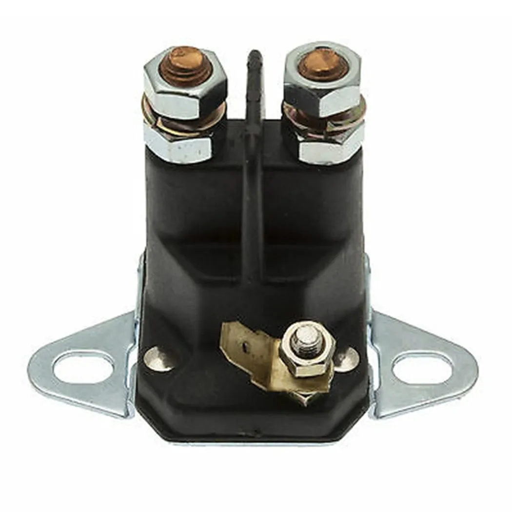 

Solenoid Switch Universal Ride On Lawnmower Tractor Some Fits 1/4in Poles Power Tool Parts Home Supplies
