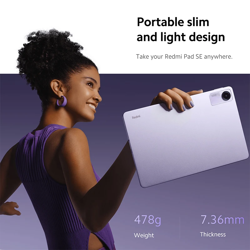 Xiaomi-Tablette Redmi Pad SE Mi, version globale, 4 Go, 128 Go