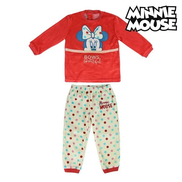 Children S Pyjama Minnie Mouse 746 Red Aliexpress