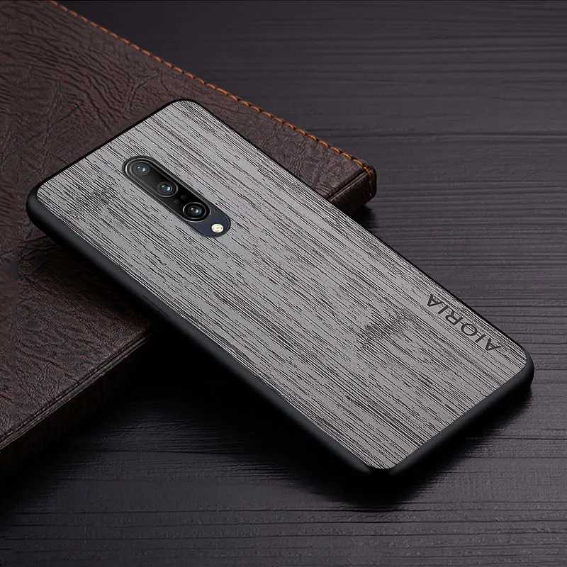 Luxurious Bamboo Wood Pattern Leather Phone Case Cover