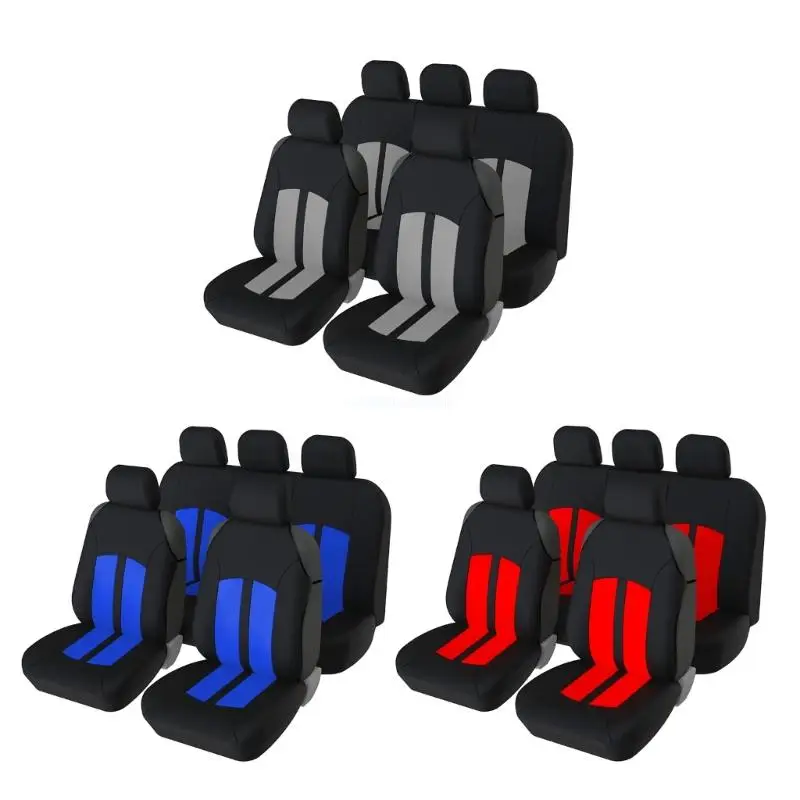 

Full Set Universal Car Covers Protective Interior Breathable fabric Covers Suitable for Auto Truck SUV Dropship