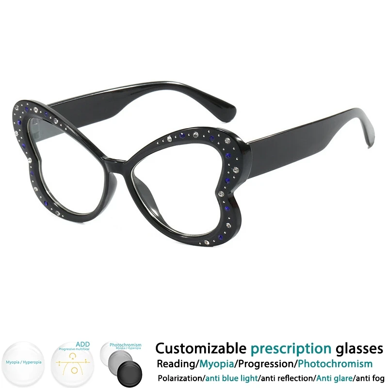 Occhiali Da Vista Blumarine Con Brillantini Black Friday Outlet - Foto 11